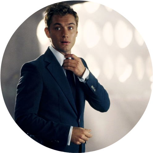 Maximation Hybrid Handler Age - Young Jude Law Alfie (500x545), Png Download
