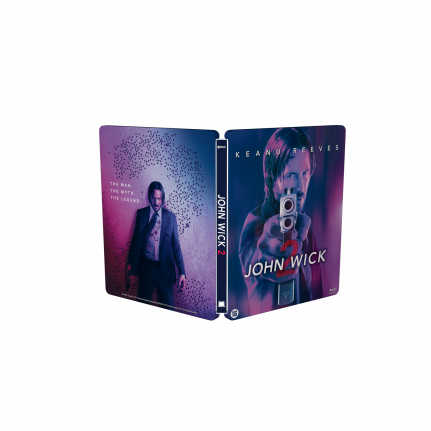 Notes - Glossy - John Wick 2 Steelbook (431x431), Png Download