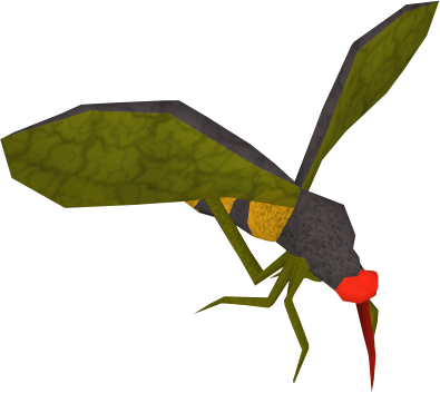Flying Mosquitoes Png - Mosquito Runescape (395x353), Png Download