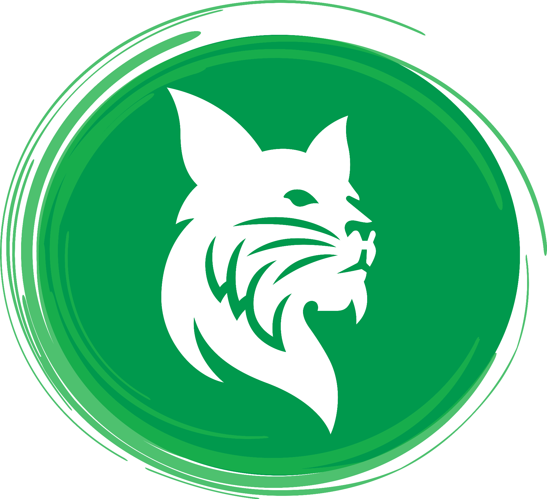 Bates Green Dot Mission - Bobcats Bates College Logo (1919x1748), Png Download