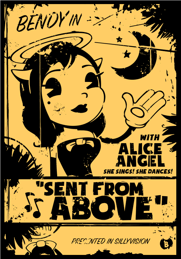Alice Angel Poster - Alice Angel X Fem Reader (824x824), Png Download