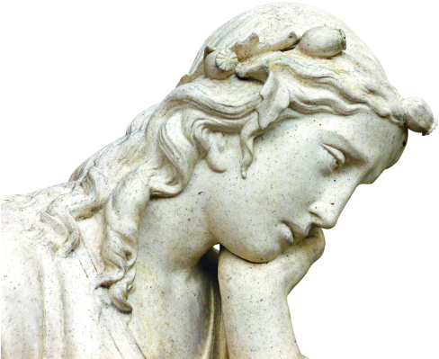 Figure,angel Face, - Female Greek Sculpture Png (500x413), Png Download