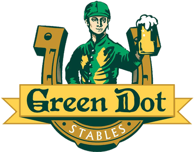 Greendot - Green Dot Stables Logo (400x318), Png Download