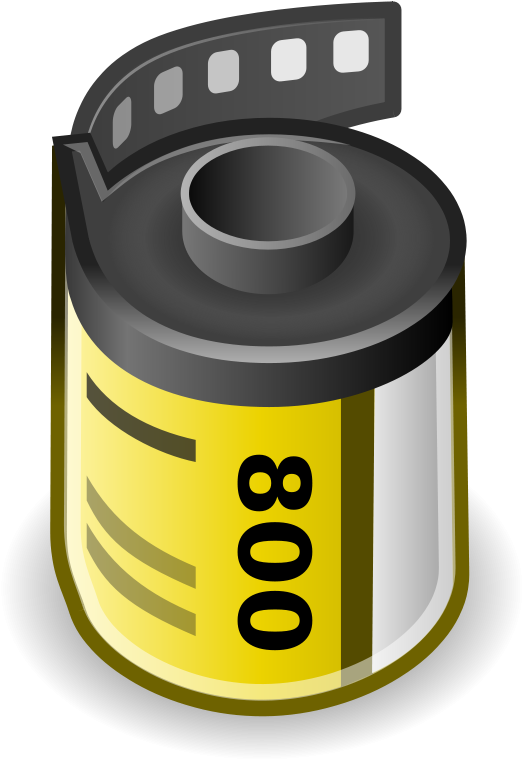 Roll Film Png - 35mm Film Clip Art (800x800), Png Download