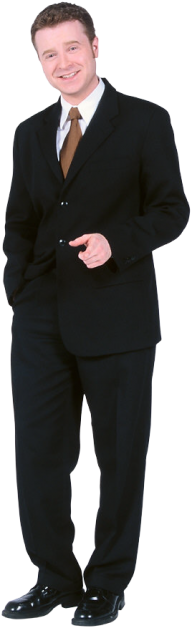 Business Man Hd Png (192x628), Png Download