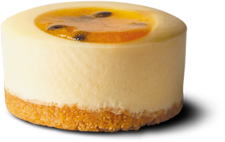 Gluten Free Passionfruit Cheesecake - Cheesecake Mousse Passion Fruit (380x380), Png Download