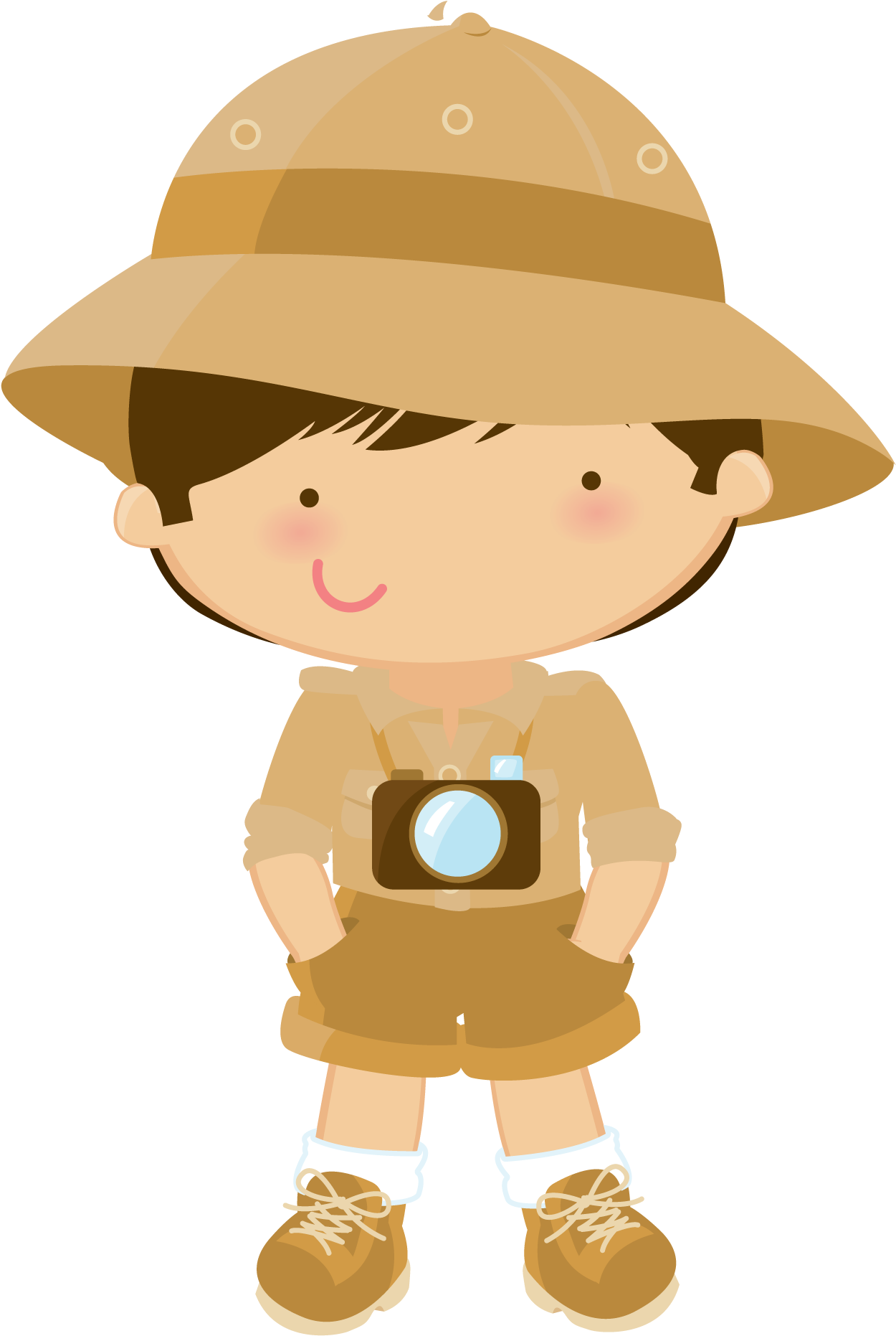 Safari Party, Printables, Clip Art, Ideas, Jungle Clipart, - Safari Boy Png (1250x1862), Png Download