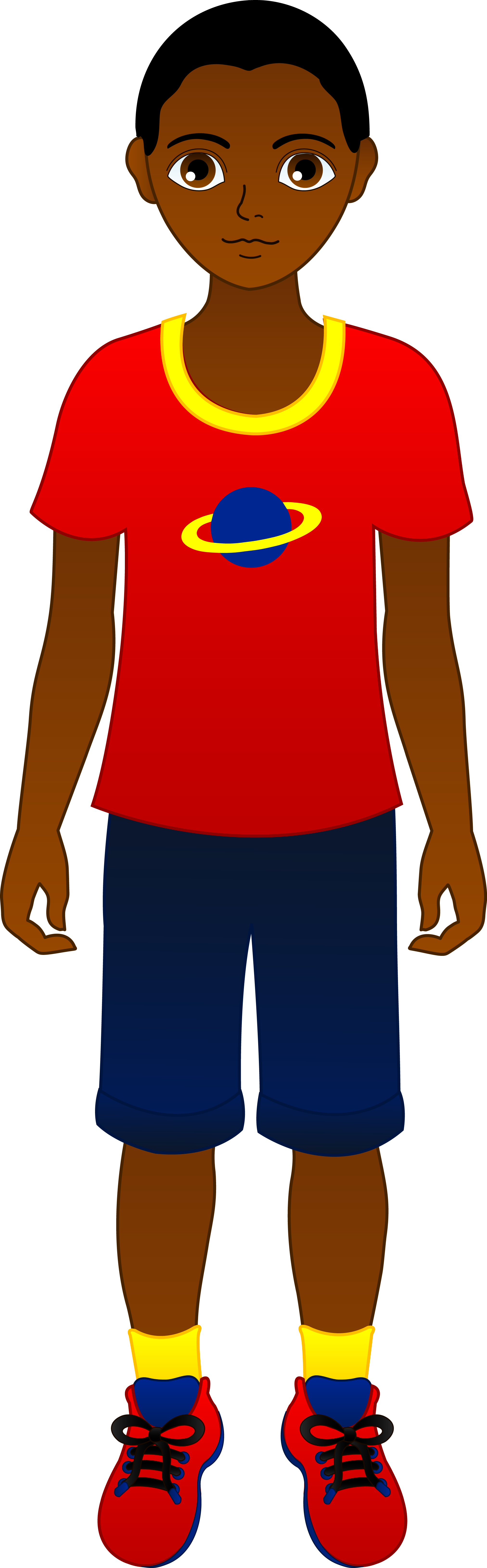 African American 20clipart - Black Boy Clip Art (2024x6519), Png Download