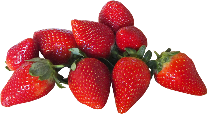 Production - Strawberries Cutout (912x546), Png Download
