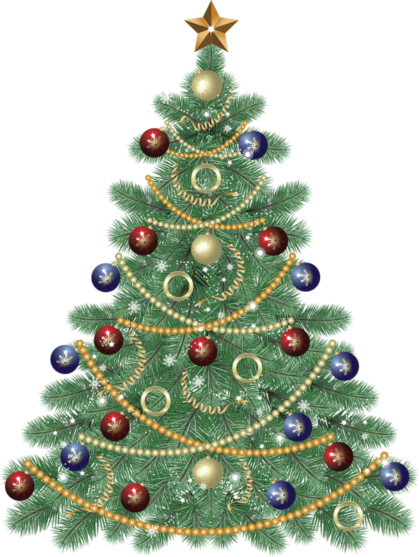 °‿✿⁀christmas Trees ‿✿⁀° - Clipart Christmas Tree (602x800), Png Download
