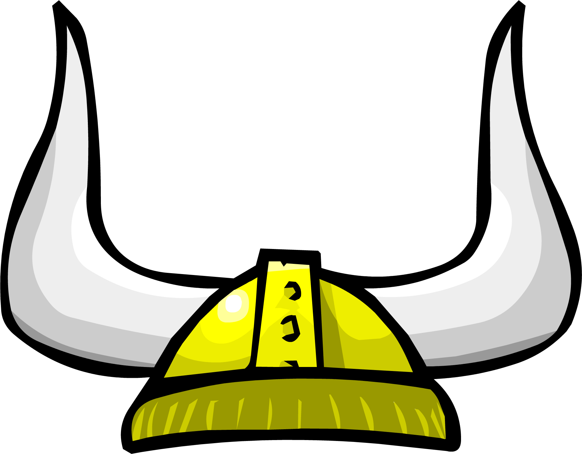 Gold Viking Helmet Clothing Icon Id 460 - Viking Helmet Clipart Png (1881x1466), Png Download