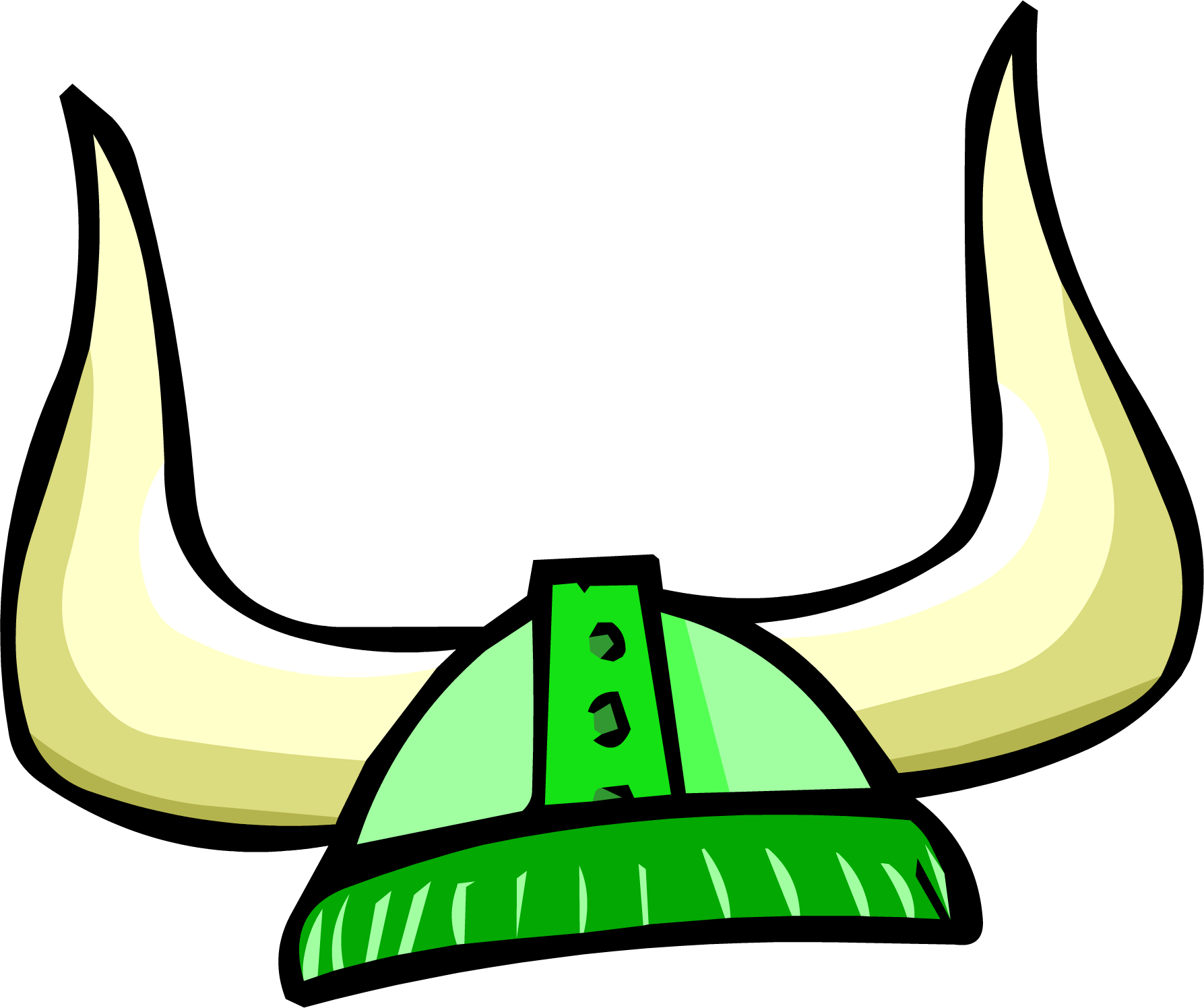 Lime Green Viking Helmet - Viking Helmet Clipart (923x790), Png Download