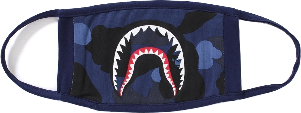 Bape Shark Camo Mask - Bape Color Camo Shark Mask (1021x1021), Png Download