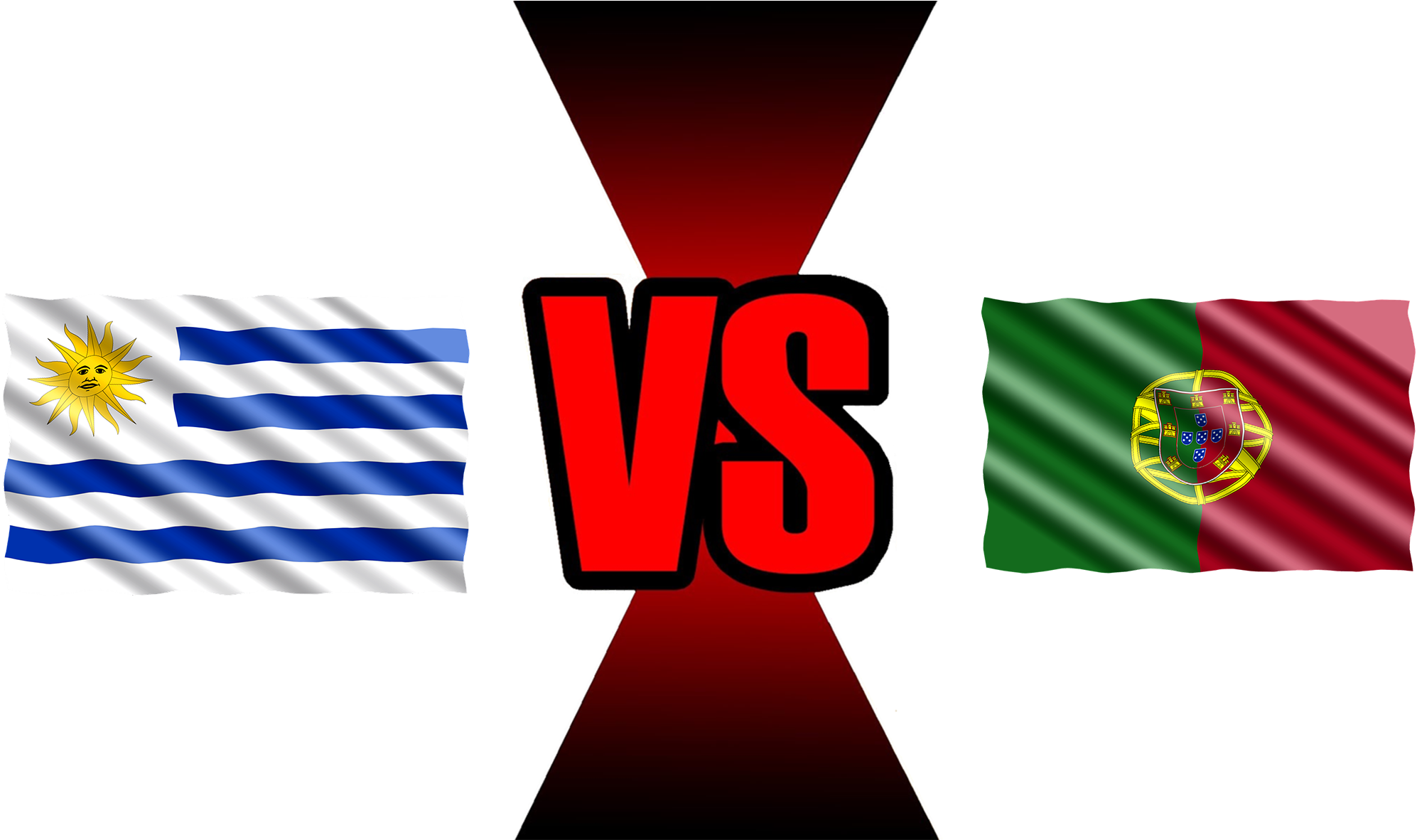 Fifa World Cup 2018 Uruguay Vs Portugal Png Photos - World Cup Belgium Vs England (2100x1234), Png Download
