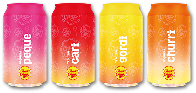 Chupa Chups Latas San Valentin Enero 2016 Dulces - Valentine's Day (680x358), Png Download