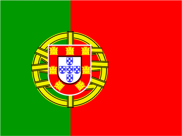 Flag Of Portugal Logo Png Transparent - Portugal (2400x1800), Png Download