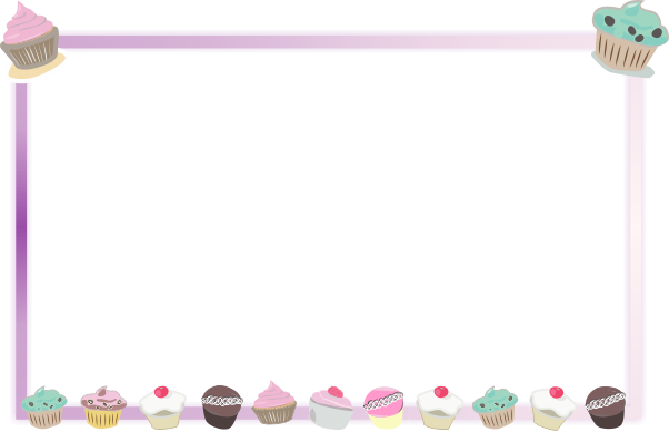 Fondo-cupcakes - Fondos De Cupcakes Png (602x389), Png Download