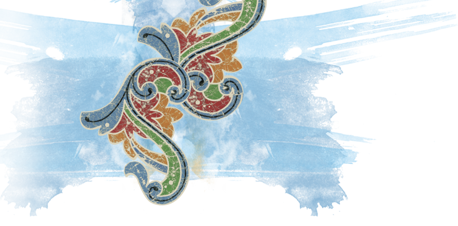 Fondo-arabesco - 天 娱 群星 (942x465), Png Download