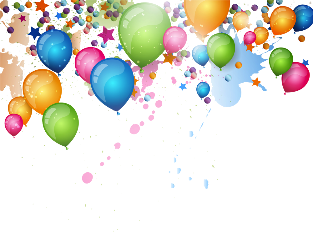 Fondos De Cumpleaños Png - Stickers De Cumpleaños Para Mi Hermana (1000x767), Png Download