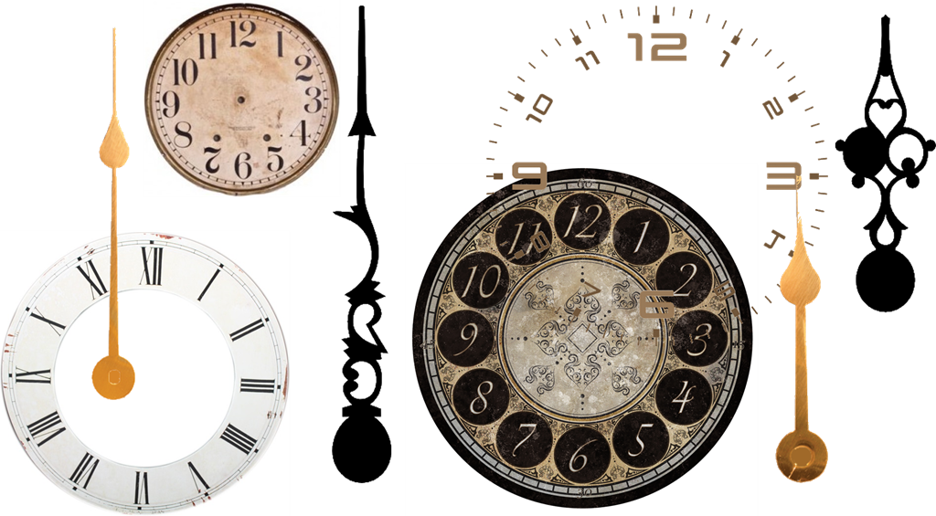 Clockelements - Huppme Analog 28 Cm Dia Wall Clock (1024x565), Png Download