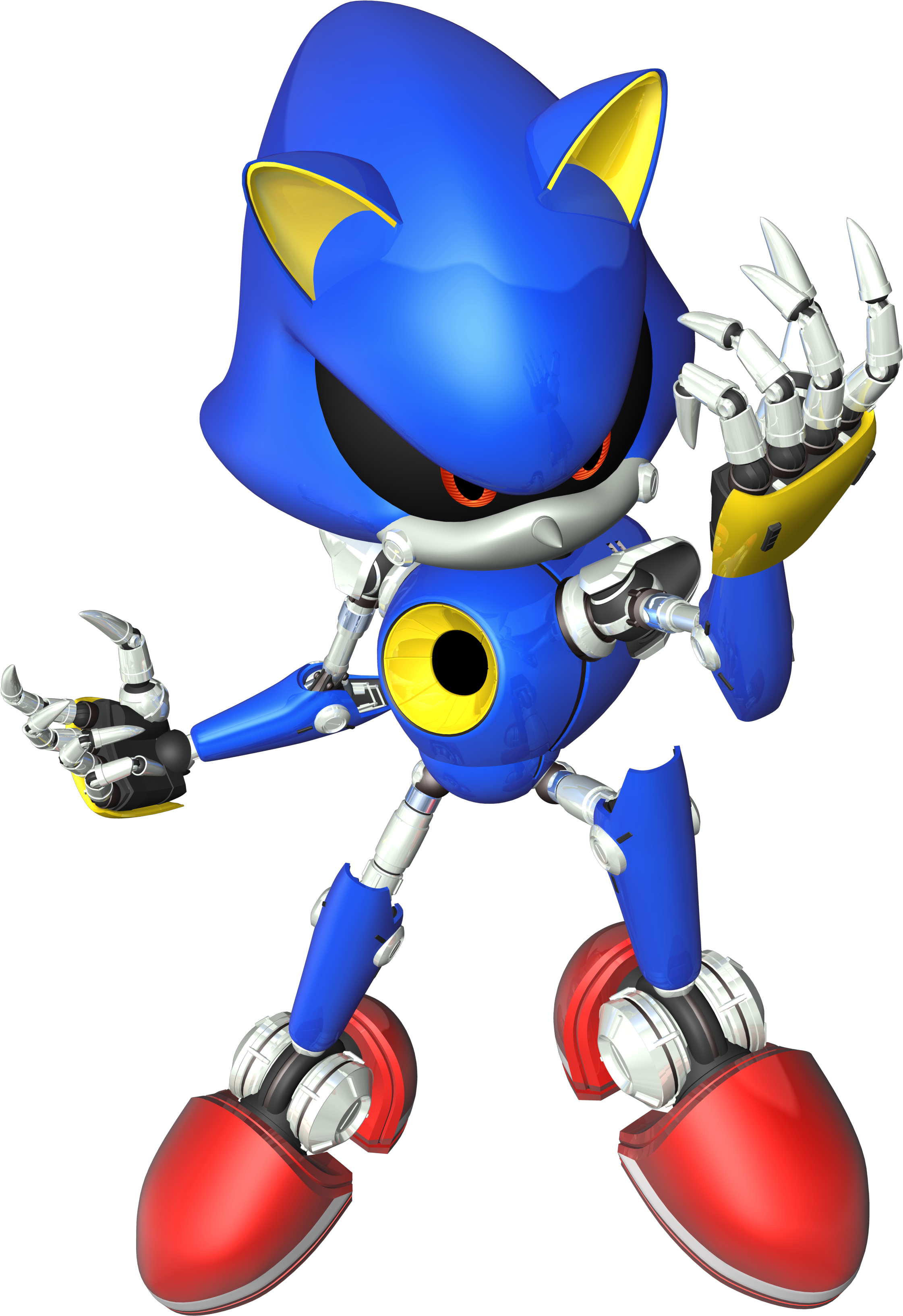 Click To Expand - Metal Sonic (2736x3791), Png Download