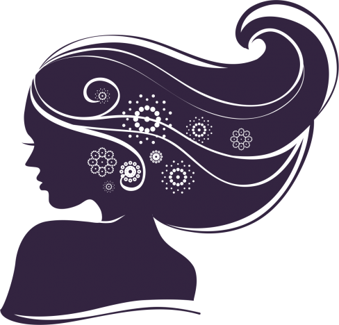 Mulheres No Mundo Da Impressão 3d, Dia Internacional - Silhouette Of A Beautiful Women (488x468), Png Download