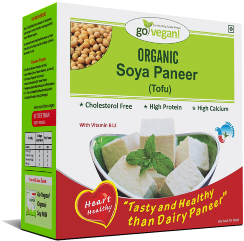 Organic Tofu - Soya Paneer - Tofu Brand In India (500x490), Png Download