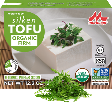 Tofu Image Organic Firm - Mori-nu - Silken Tofu Organic Firm - 12.3 Oz. (363x363), Png Download