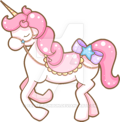Loli The Unicorn By Pastel - Pastel Unicorn Transparent (400x409), Png Download