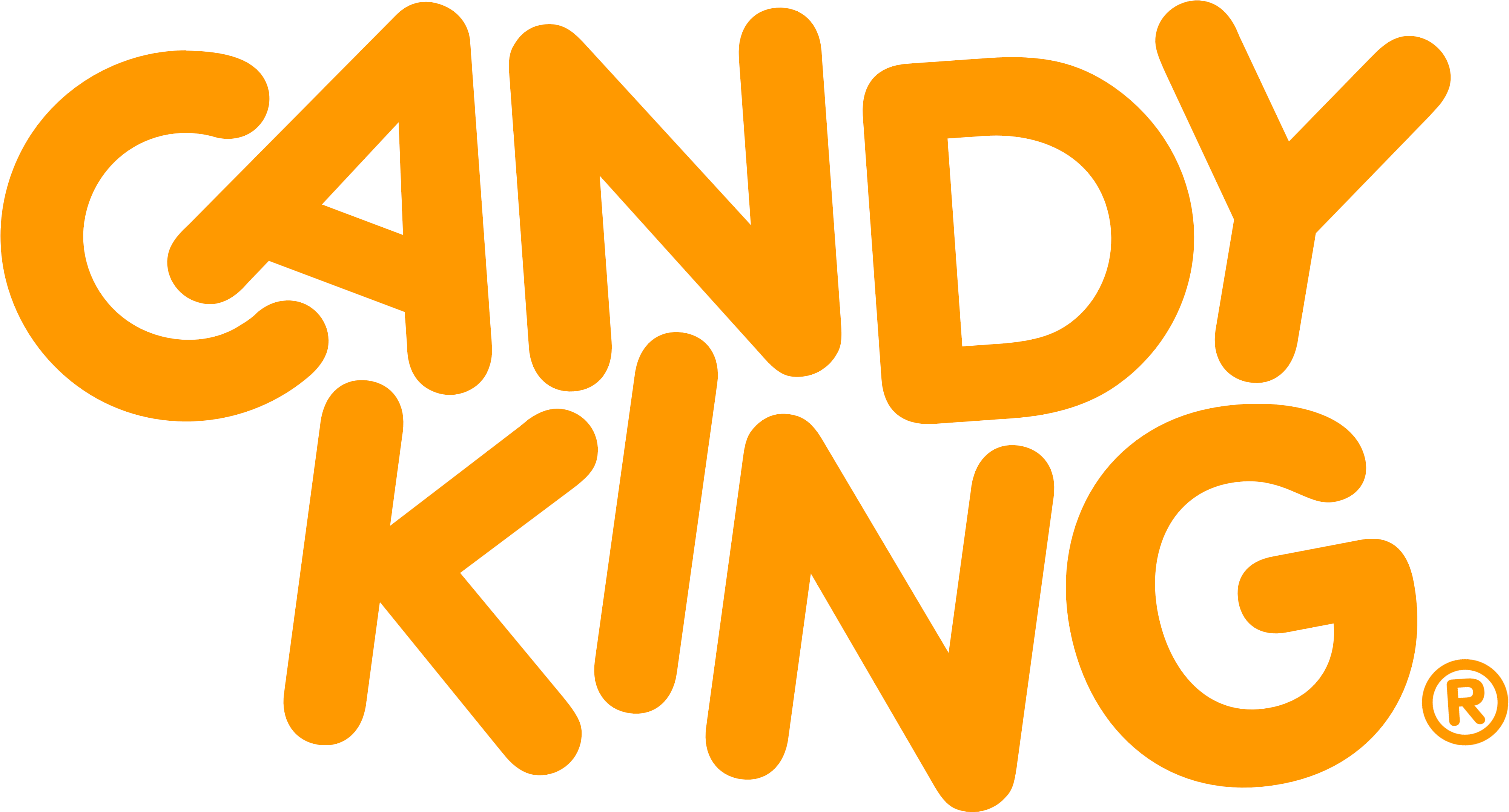 Candy King Candyking Logo - Candy King (4030x2180), Png Download