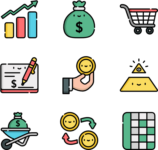 Icons Free Vector Money - Icon (600x564), Png Download