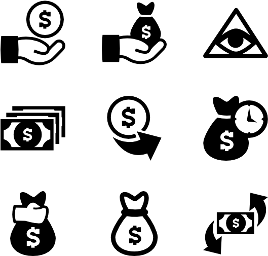 Money - Data Analysis Icon Png (600x564), Png Download