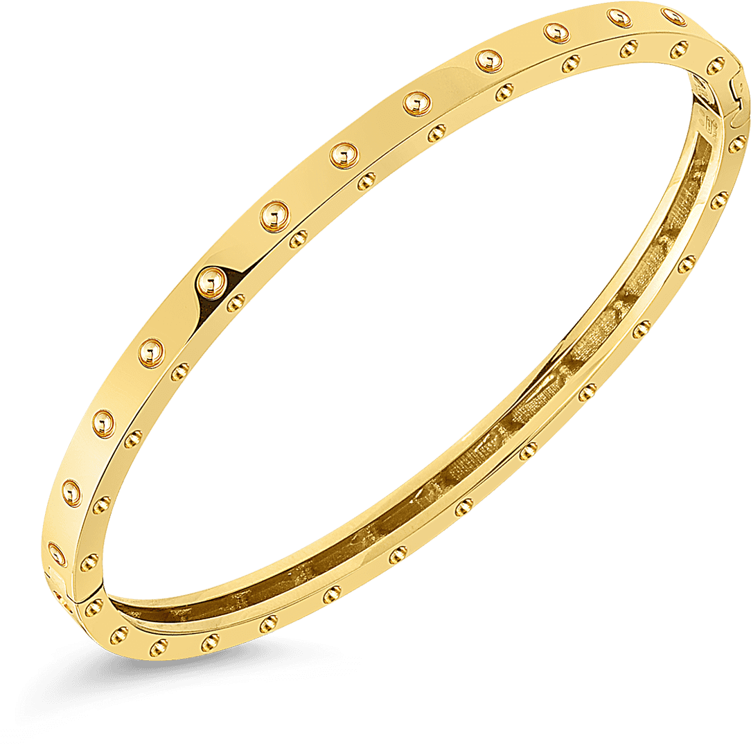 Gold And Diamond Bracelet - Bracelet (1600x1600), Png Download