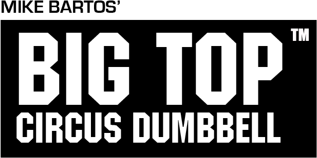 Big Top Circus Dumbbell - Poster (644x338), Png Download