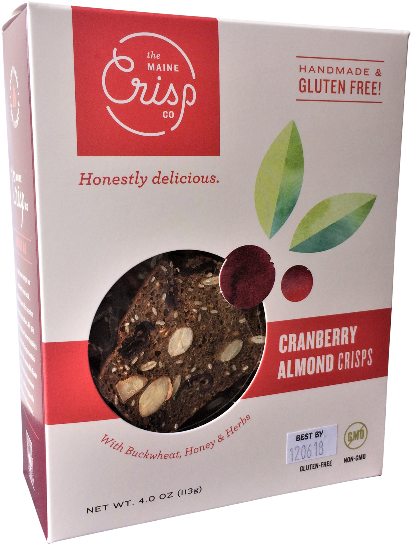 Cranberry Almond Crisps - Gluten-free Diet (2048x2048), Png Download