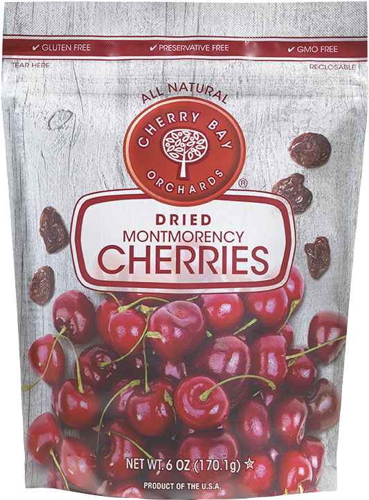 Cbo Montcherry 6oz Reto - Cherry Bay Orchards Dried Cherry Berry Blend (979x979), Png Download