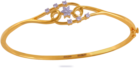 Diamond Bracelet - - Jabv58 - Bracelet (530x465), Png Download