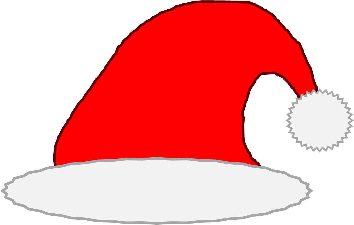 Santa Hat V2 (1209x771), Png Download