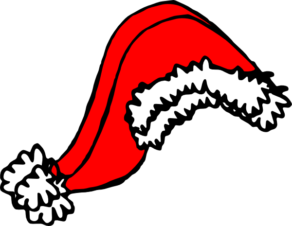 Santa Hat Clipart No Background (600x465), Png Download