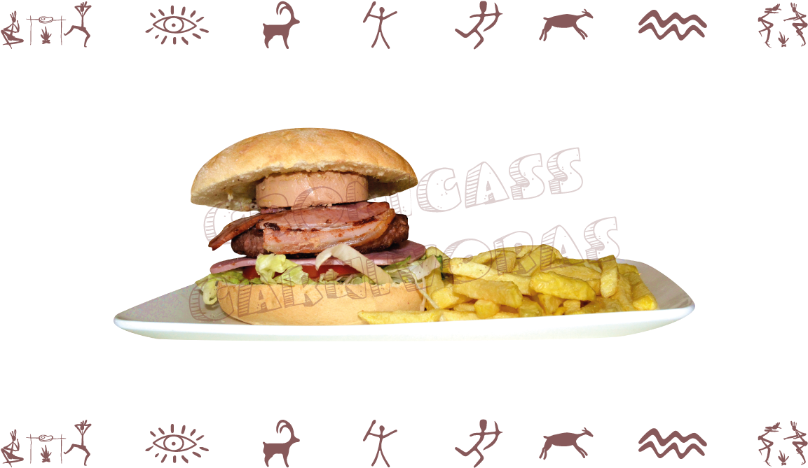 Hamburguesa Especial - Hamburger (1170x679), Png Download