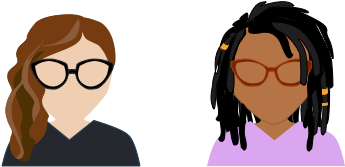 Natalie And Jasmine - Portable Network Graphics (608x348), Png Download