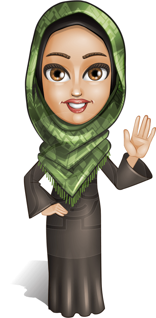 Fellah Aka Arabian Jasmine - سكرابز محجبة (691x1060), Png Download