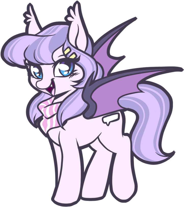Chatty Batty A - Cartoon (800x904), Png Download