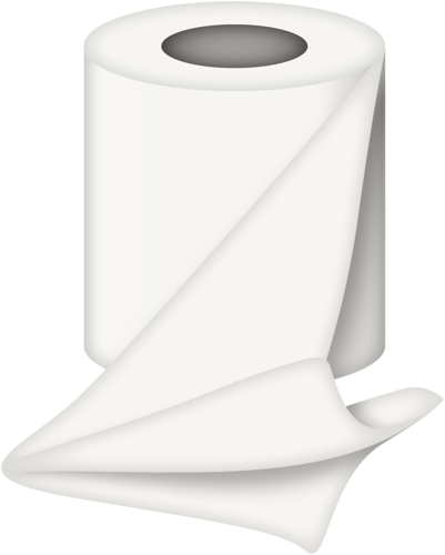 Paper Clip Art, Printable Paper, Bath Time, Toilet - Cartoon Toilet Paper Png (401x500), Png Download