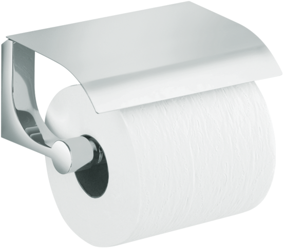 Loure Covered Toilet Tissue Holder - Kohler Loure Covered Double Post Toilet Paper Holder (550x550), Png Download