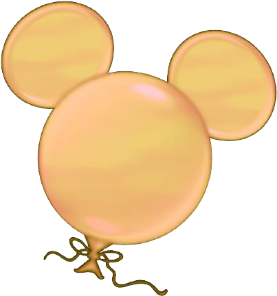 Mickey - Mickey Mouse Balloon Clipart (426x441), Png Download