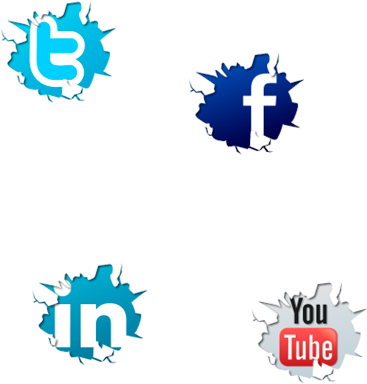 Redes-sociais - Social Media Crime (907x901), Png Download