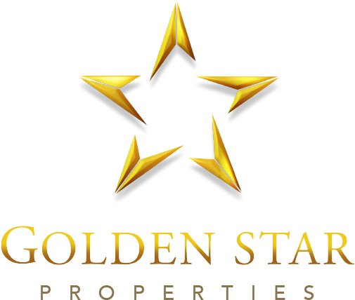 Golden Star Properties - Hotel Golden Star Logo (525x454), Png Download