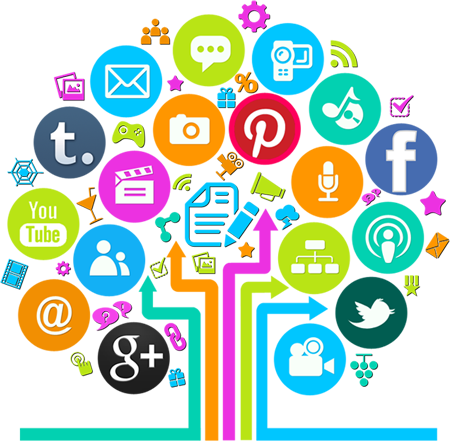A Importância Das Redes Sociais Para A Educação - Technology In Education Clipart (450x441), Png Download