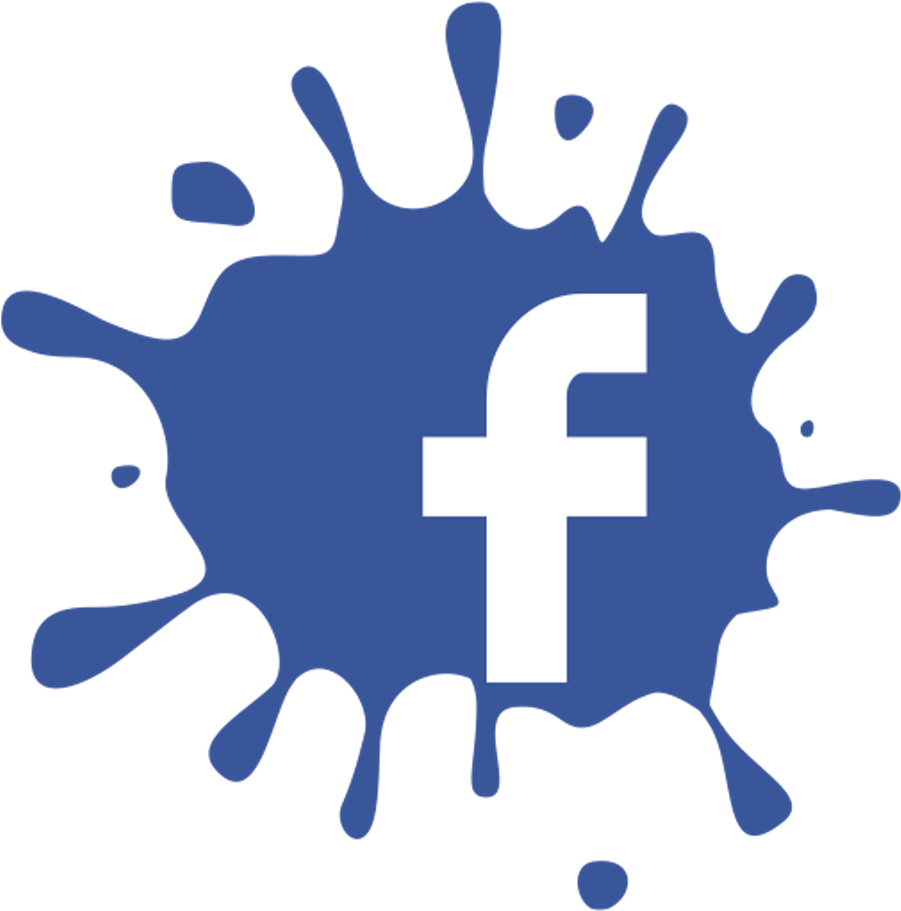 Facebook Splash Redes Sociais @lucianoballack - Icone Social Facebook Icon (1024x1024), Png Download